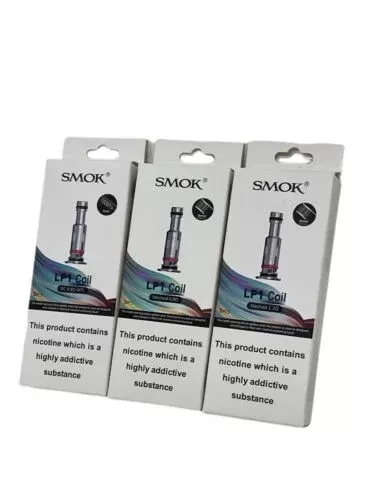 SMOK LP1 Replacement Coils for Novo 4, Novo 4 Mini, NFIX Pro – Pure Flavour & Leakproof Design (Pack of 5)