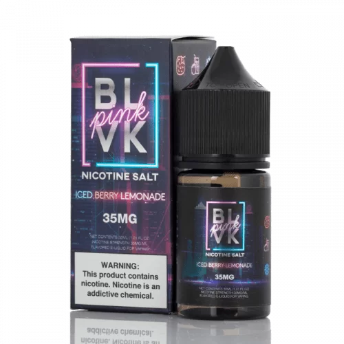 ICED BERRY LEMONADE SALT – BLVK PINK SERIES – BLVK UNICORN – 30ML - Vape Product, Vape Product - Image 2