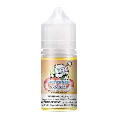 Slugger Ice Punch Series Peach Ice – 30ml Nic Salt - Vapebazaar Pk