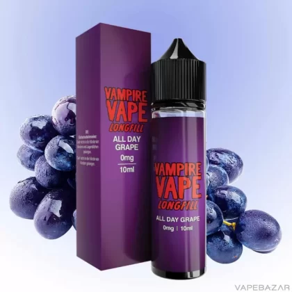 Vampire Vape Longfill – All Day Grape 10ml - Traube