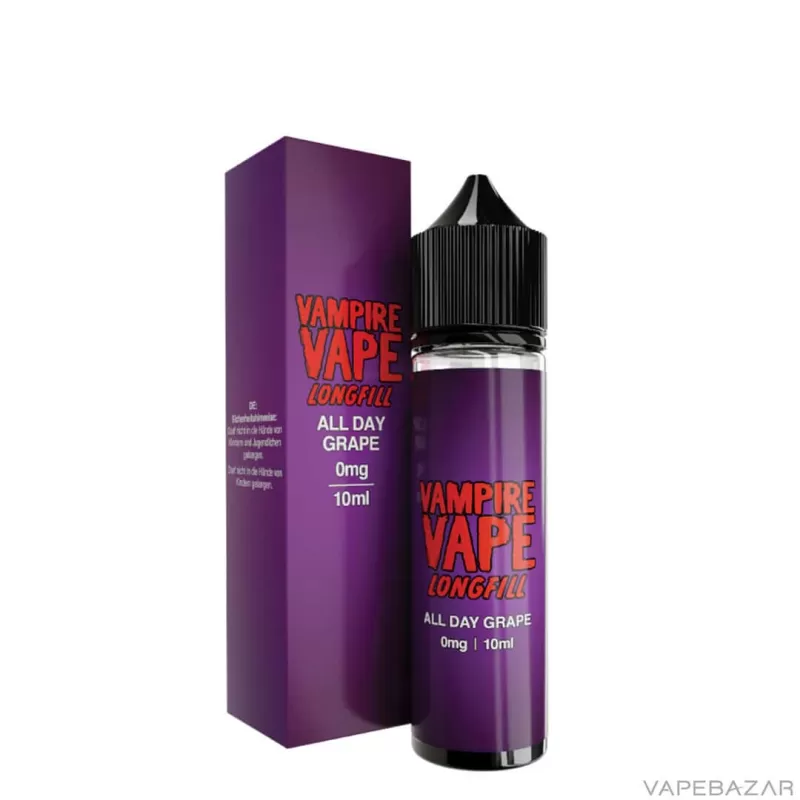 Vampire Vape Longfill – All Day Grape 10ml - Traube - Image 3