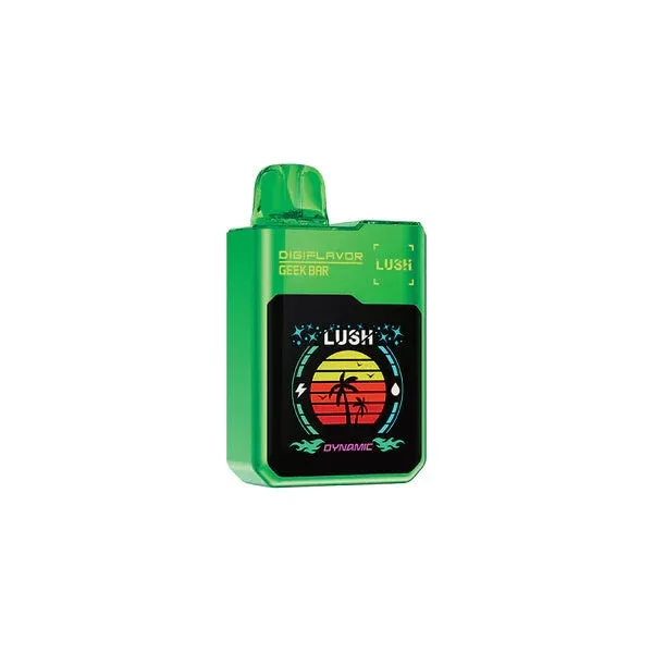 GEEK BAR DIGIFLAVOR LUSH DISPOSABLE Vape – 20,000 Puffs – Green Apple Ice - Eliquidsupply