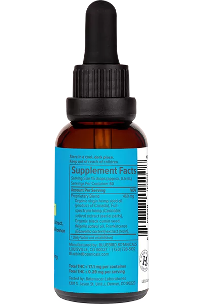 Bluebird Botanicals Signature CBD Oil - Image 2