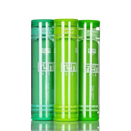 Flum GIO 3000 Puffs Disposable Vape - 8mL - Green Apple