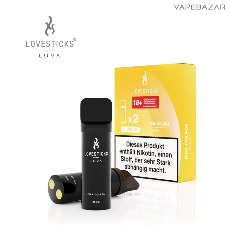 Lovesticks – LUVA Pods – Pina Colada – 2er Pack