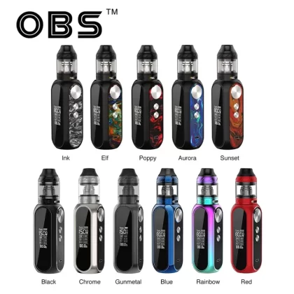 Original 80W OBS Cube VW Box Mod Kit with Mesh Tank 3000mAh