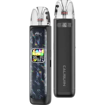 Uwell Caliburn G4 Pod Kit 35 Watts (1300 mAh) - Flamingo Red, Glacier Blue