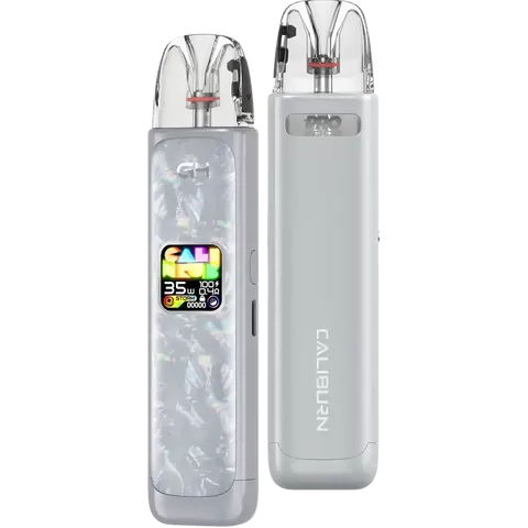 Uwell Caliburn G4 Pod Kit 35 Watts (1300 mAh) - Flamingo Red, Glacier Blue - Image 2