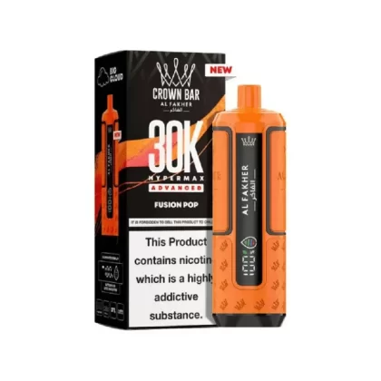 Al Fakher 30K Hypermax Prefilled Pod Kit Fusion Pop - Strength#20mg