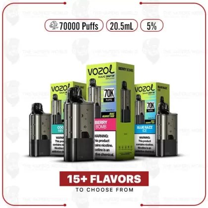 Vozol Rave Swap 70K Puff Disposable Vape - Watermelon Ice, Sour Apple Ice
