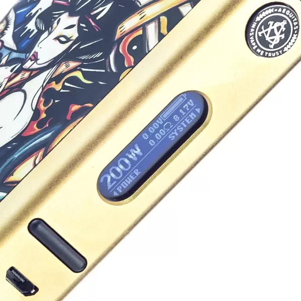 Asvape Michael 200W TC Box MOD (With Batteries) - Image 3
