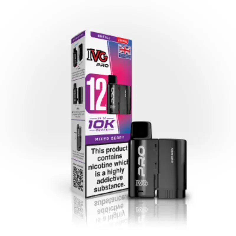 IVG Pro Mixed Berry Refill - Nicotine Strength#20mg