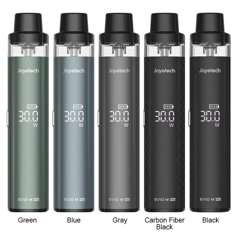 Joyetech EVIO M PRO Pod Kit 1100mAh 2.8ml - Carbon Fiber Black - Image 2