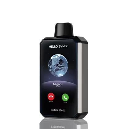 Hello Synix 30K 30000 Puffs Smart Disposable - 28mL - Blueberry Cotton Candy