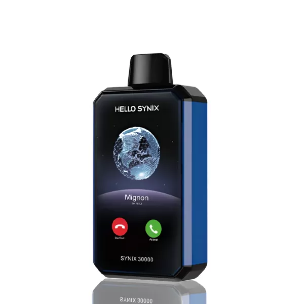 Hello Synix 30K 30000 Puffs Smart Disposable - 28mL - Blueberry Cotton Candy - Image 2