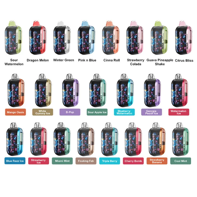 Nexa Ultra 50K Puffs Disposable Vape Kit - Sour Apple Ice / CN-SZ / 50mg / 1pc - Image 2