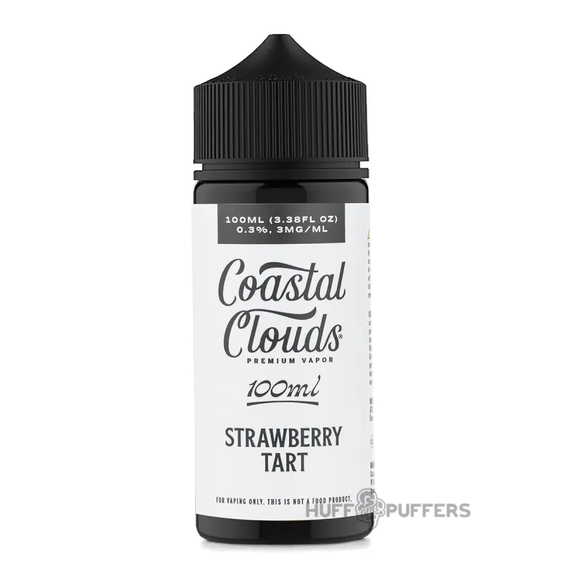 Coastal Clouds – Strawberry Tart 100mL - Vape Product, Vape Product