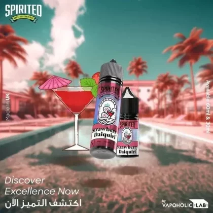 Spirited Bar Juice Saltnic 50Mg 30Ml - FLAVORS#IRISH CREAM>KIWI COLADA>STRAWBERRY DAIQUIRI>PINEAPPLE & RUM>WOODYBERRY MOJITO>ORIGINAL MIJITO (ED09B0)