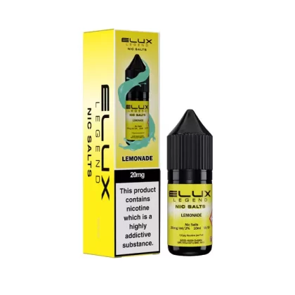 Lemonade 10ml Nic Salt by Elux Legend - 10 mg - Medium Strength