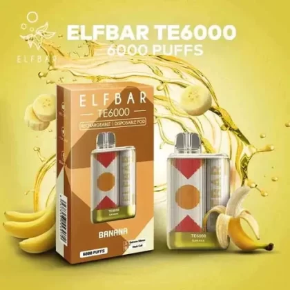 ELF BAR TE6000 – Banana (6000 Puffs)