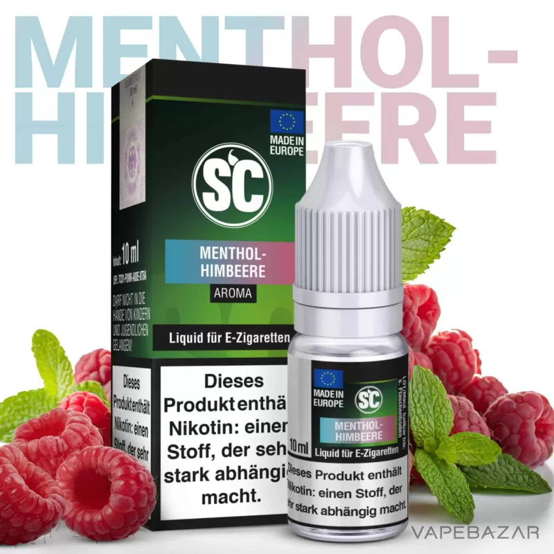 SC Liquid – Menthol Himbeere - Vapebazar
