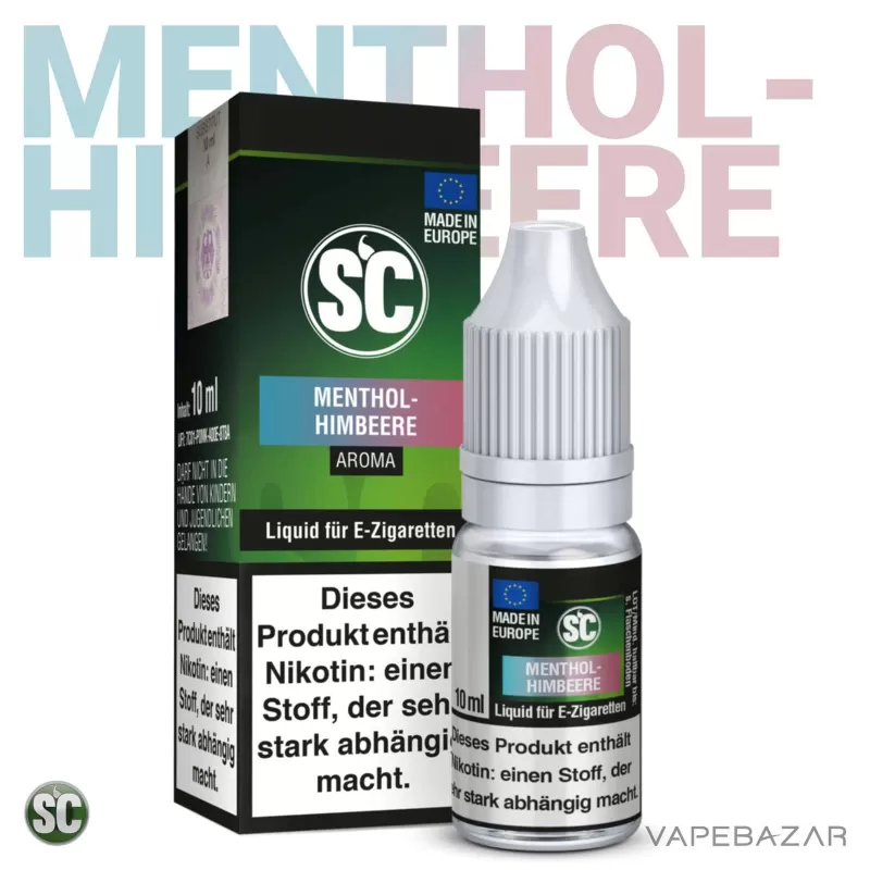 SC Liquid – Menthol Himbeere - Vapebazar - Image 2