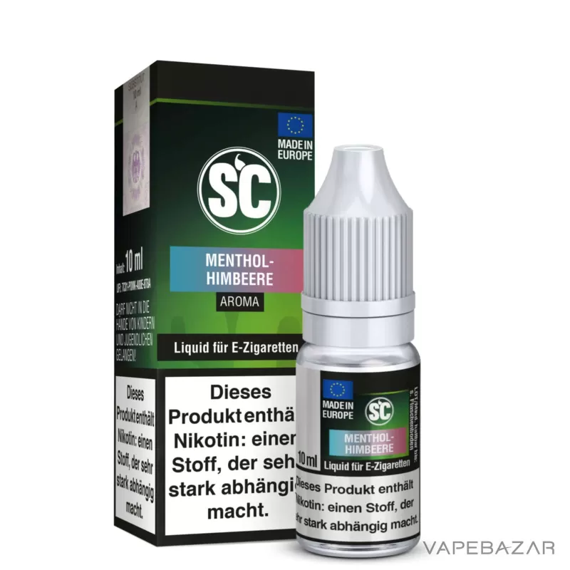 SC Liquid – Menthol Himbeere - Vapebazar - Image 3