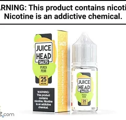 PEACH PEAR FREEZE BY JUICE HEAD SALTS 30ML - Vapejuice (E7FED4)