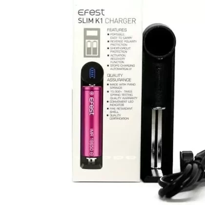 Efest K1 Slim Battery Charger - Ejuicewarehouse