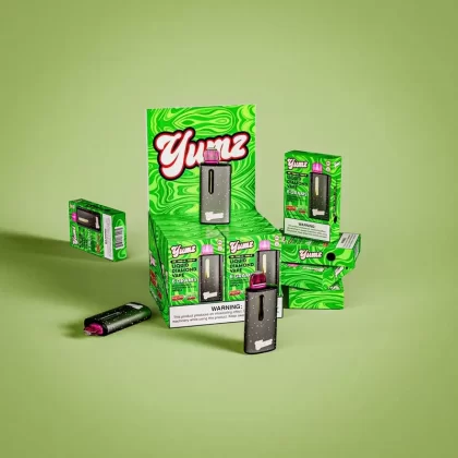 Yumz – Tigers Blood + Watermelon Kush – Indica – THC Disposable Vape ( 6 Grams ) ( D9 + THCA + THC-P )