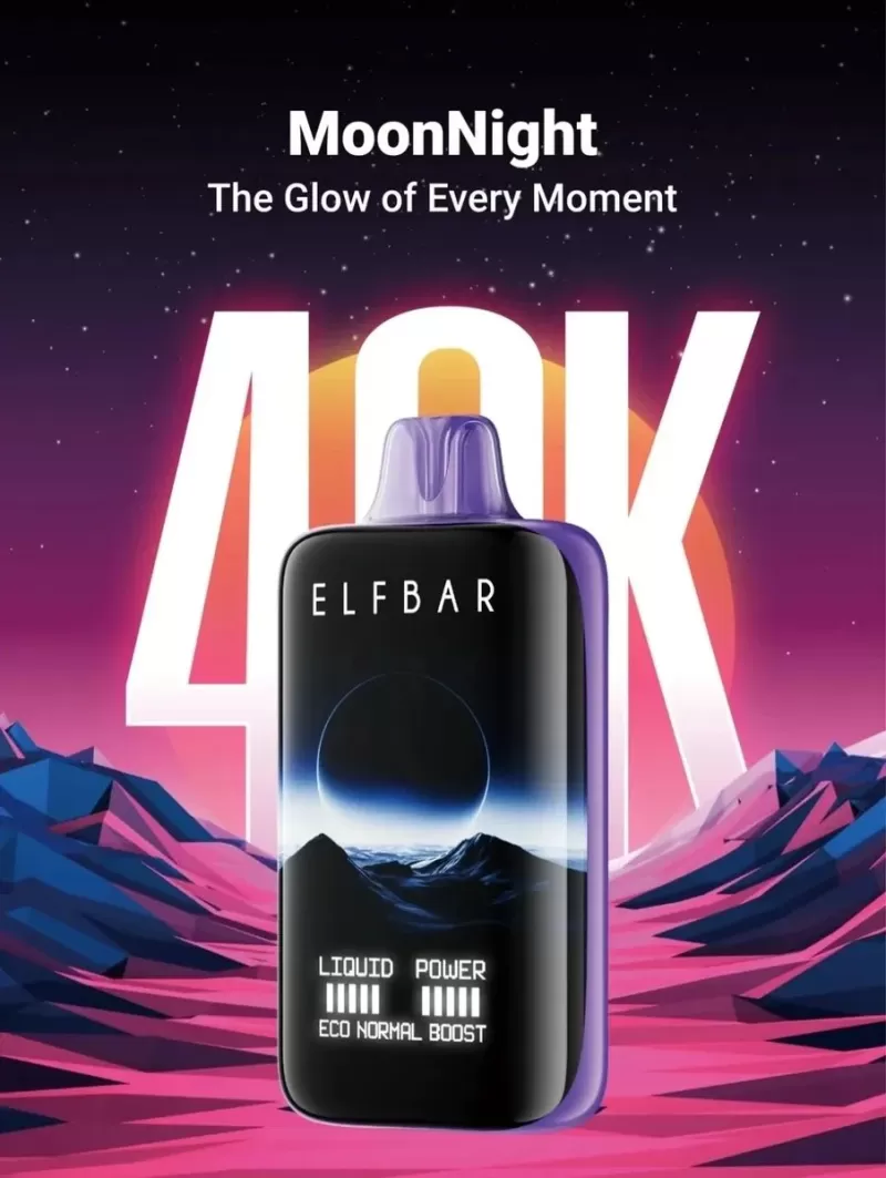 Elf Bar Moonlight 40000 Puffs - Cola ice, Grape ice