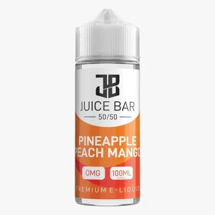 PINEAPPLE PEACH MANGO E LIQUID BY JUICE BAR 100ML 50VG