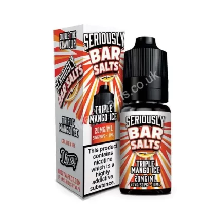 Doozy Seriously Bar Salts Triple Mango Ice Nic Salt E-Liquid - Vapestreams Co