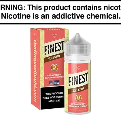 STRAWBERRY BANANA CUSTARD BY THE FINEST DESSERT EDITION 100ML - Vapejuice