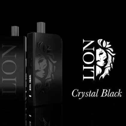 Lion Pod Mod Crystal Black – Hellvape x La Tabaccheria