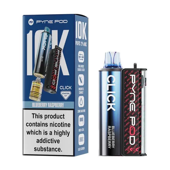 Box of 10 - Pyne Pod Click 10K Prefilled Pod Vape - Cola Lime - Image 2