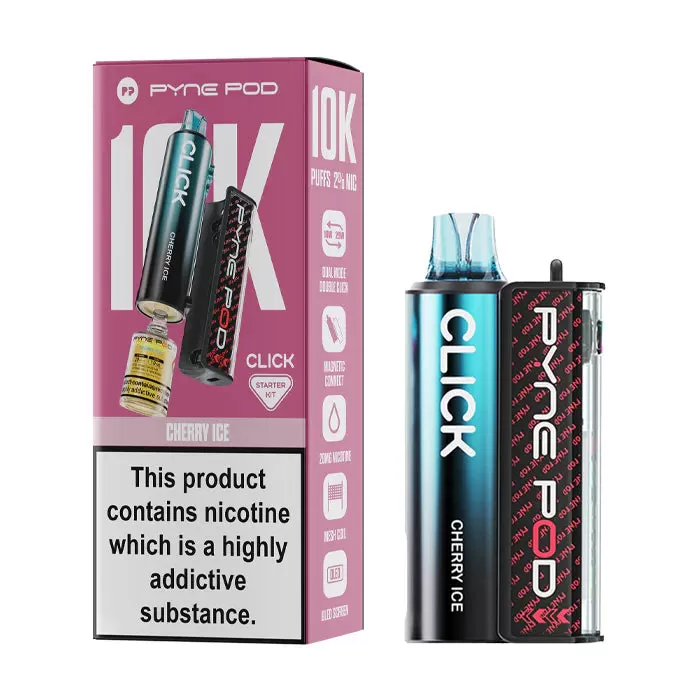 Box of 10 - Pyne Pod Click 10K Prefilled Pod Vape - Cola Lime - Image 3