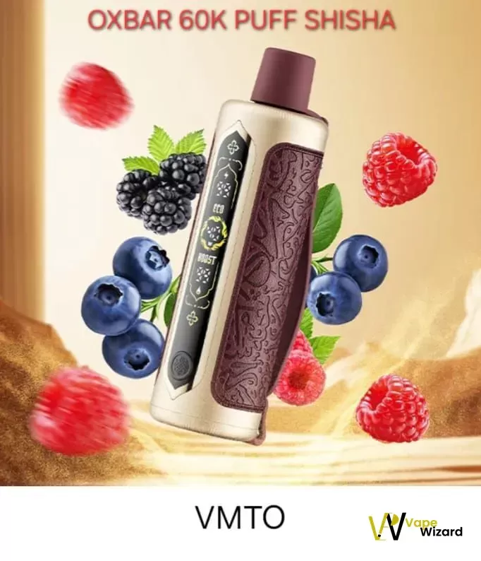 Oxbar shisha 60k 0.6mg nicotine - Vapewizarddxb - Image 3