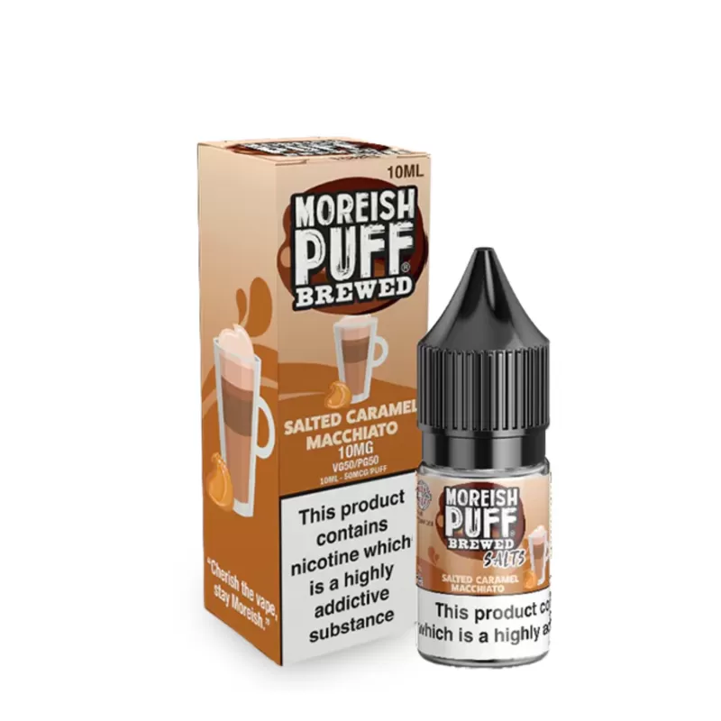 10mg Moreish Puff Brewed Coffee Nic Salts 10ml - Vape Co - Image 2