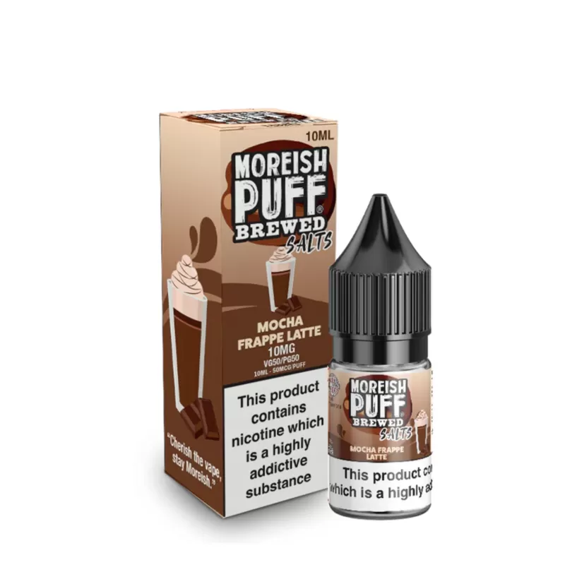 10mg Moreish Puff Brewed Coffee Nic Salts 10ml - Vape Co - Image 3