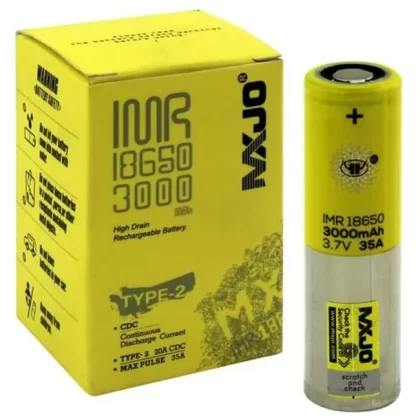 MXJO 18650 3000mAh 20A IMR Original Battery
