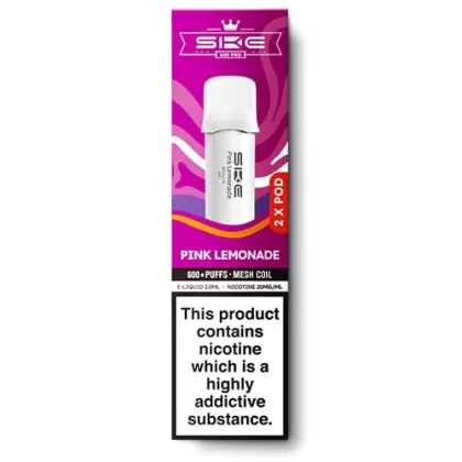Pink Lemonade SKE 600 Pro Pods - Ecigarettedirect Co