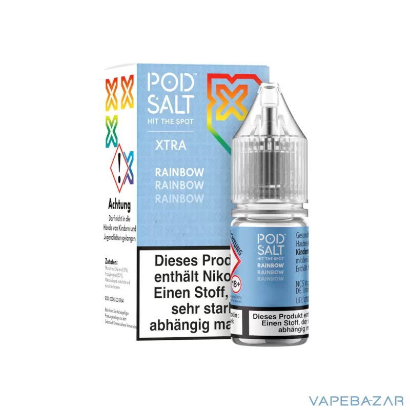 Pod Salt X Nikotinsalz Liquid – Rainbow - 20mg/ml, 10mg/ml - Image 3