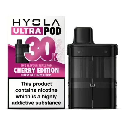 Hyola Ultra 30K Prefilled Replacement Pods Cherry Edition - Ejuicewarehouse