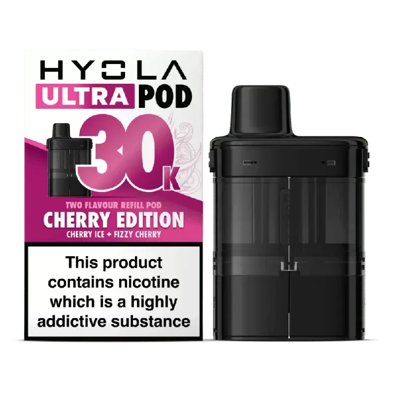 Hyola Ultra 30K Prefilled Replacement Pods Cherry Edition - Ejuicewarehouse