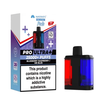 Blueberry Raspberry / Mr Blue Hayati Pro Ultra Plus Refill Pack - Vapeshop Co