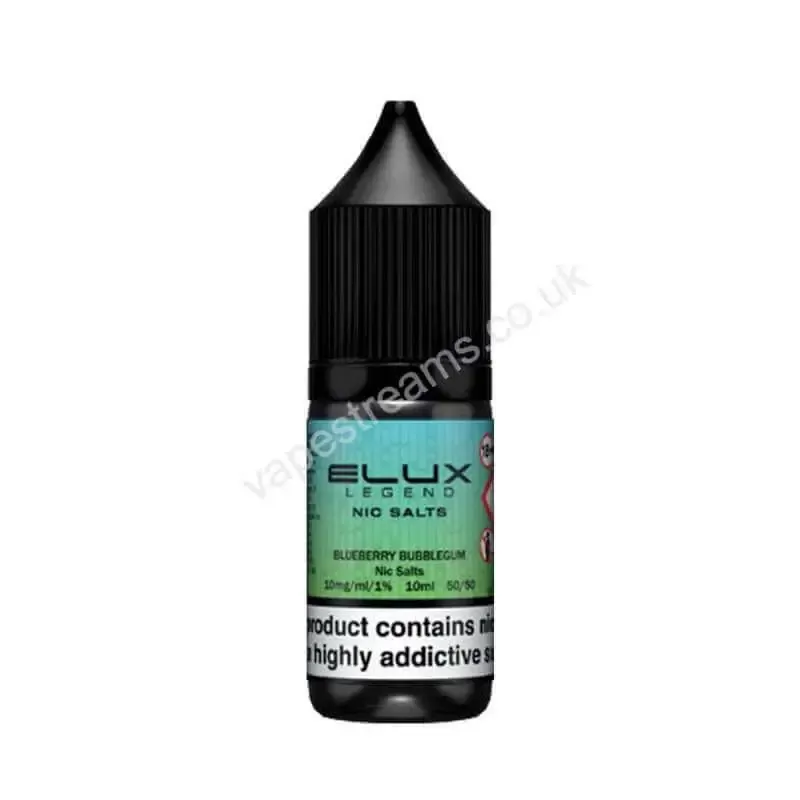 Elux Legend Blueberry Bubblegum Nic Salt E-Liquid - Vapestreams Co