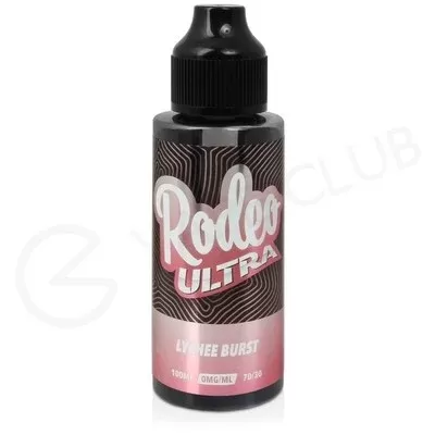 Lychee Burst Shortfill E-Liquid by Rodeo Ultra 100ml