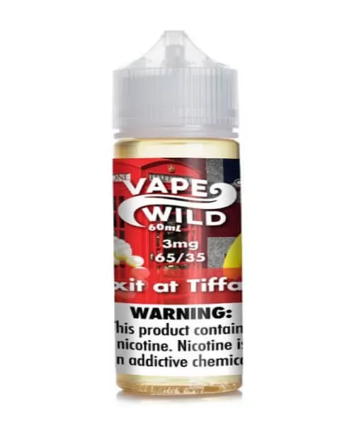Vape Wild – Brexit At Tiffany’s – 60ml 3mg - Vape Store