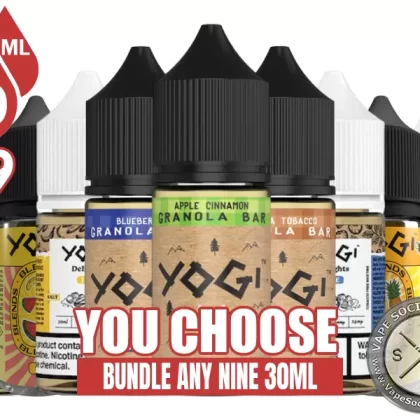 YOGI Salt Bundle 9x30ml (270ml)